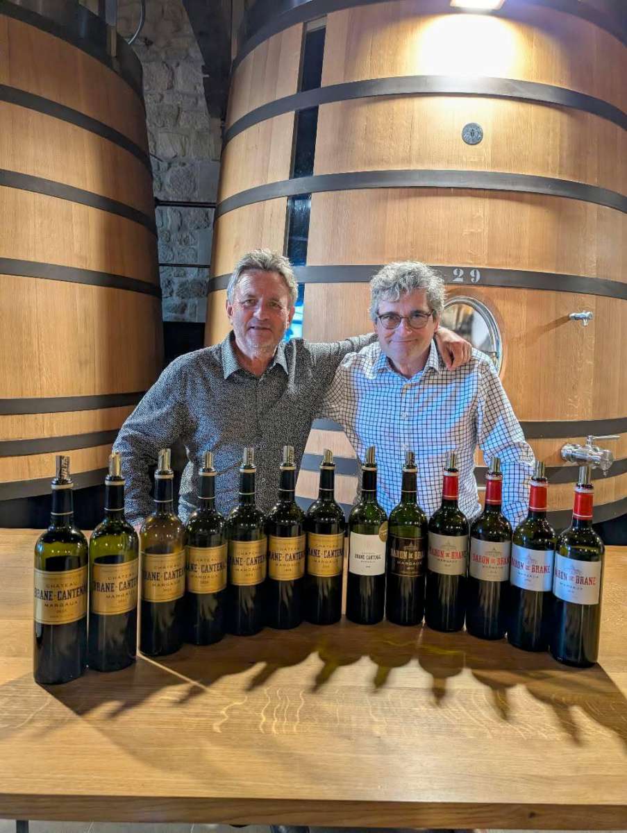 Stephen Browett and Henri Lurton.